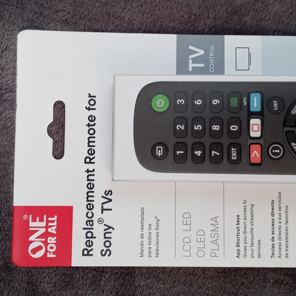 One For All Sony Replacement Remote - Picture 2 of 2